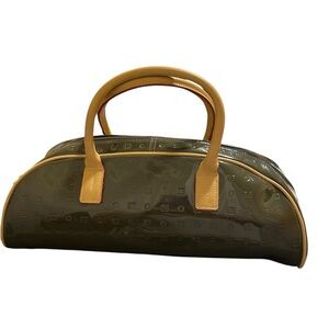 Arcadia Olive and Tan Travel Bag